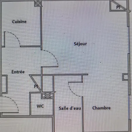 Bright And Sunny On First Floor , Quinconces 公寓 波尔多